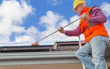 Foxbury soft wash roof cleaning